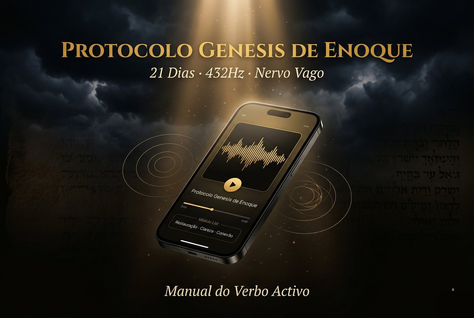 Protocolo Genesis de Enoque — plataforma de áudio